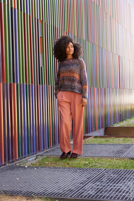 Anleitung Nr. 19026 Pullover aus Gigante Multi & Cosmo