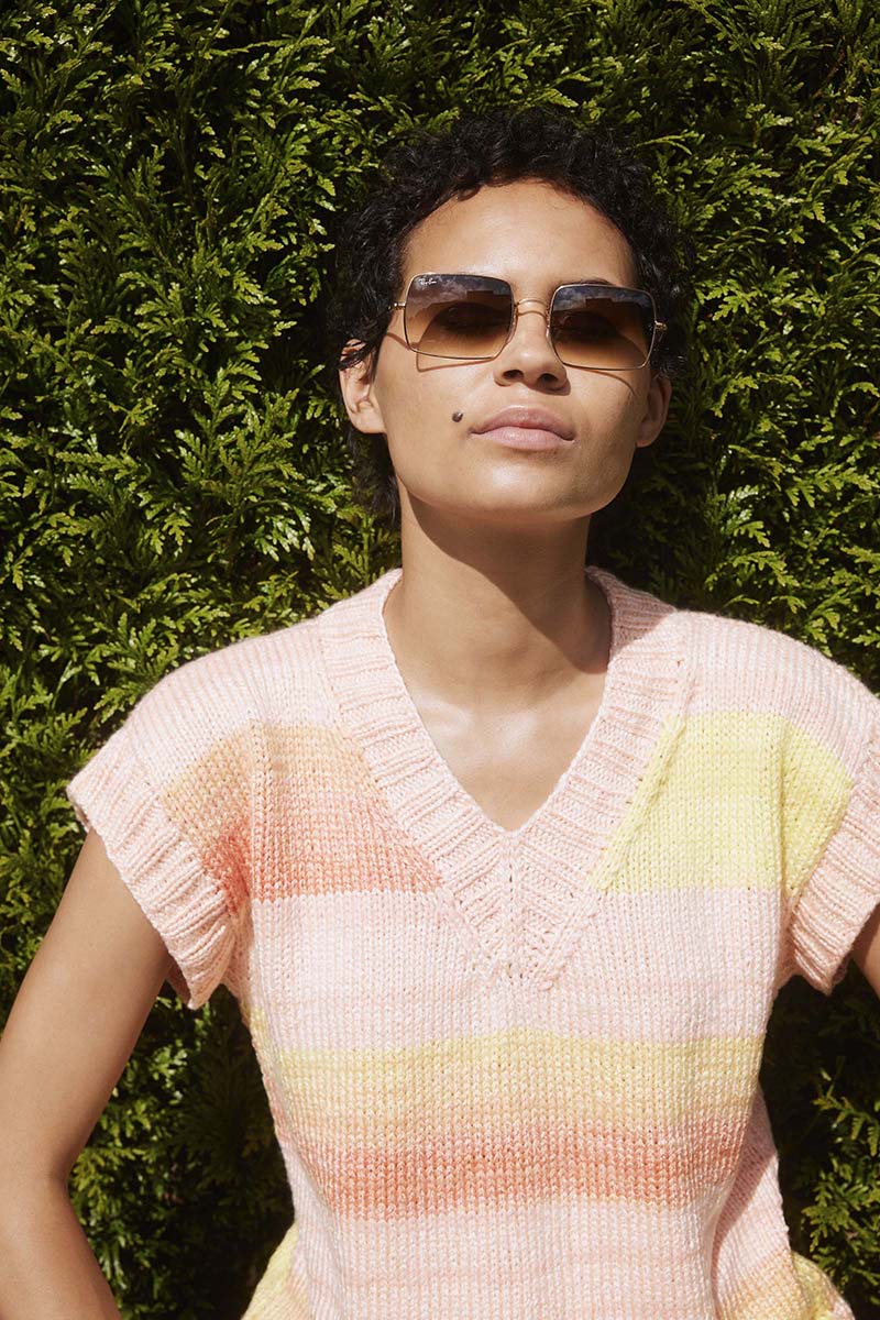 Anleitung Nr. 18332 Pullunder "Pink Lemonade" aus Glow (Lang Yarns)