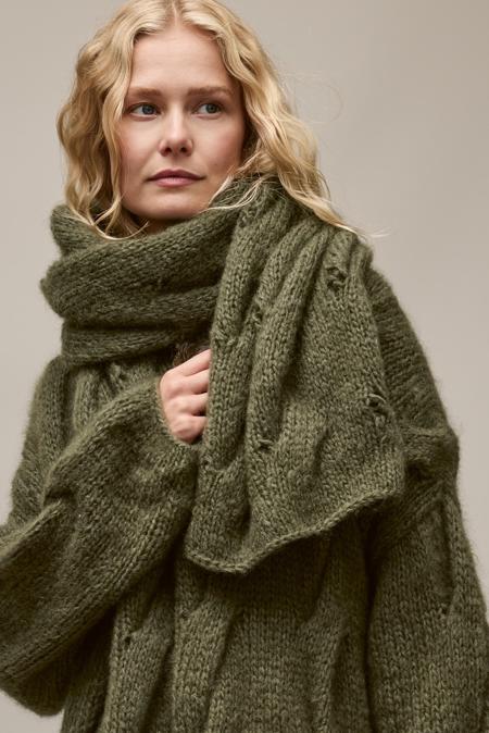 Anleitung Nr. 19237 Schal aus Mohair di Gio