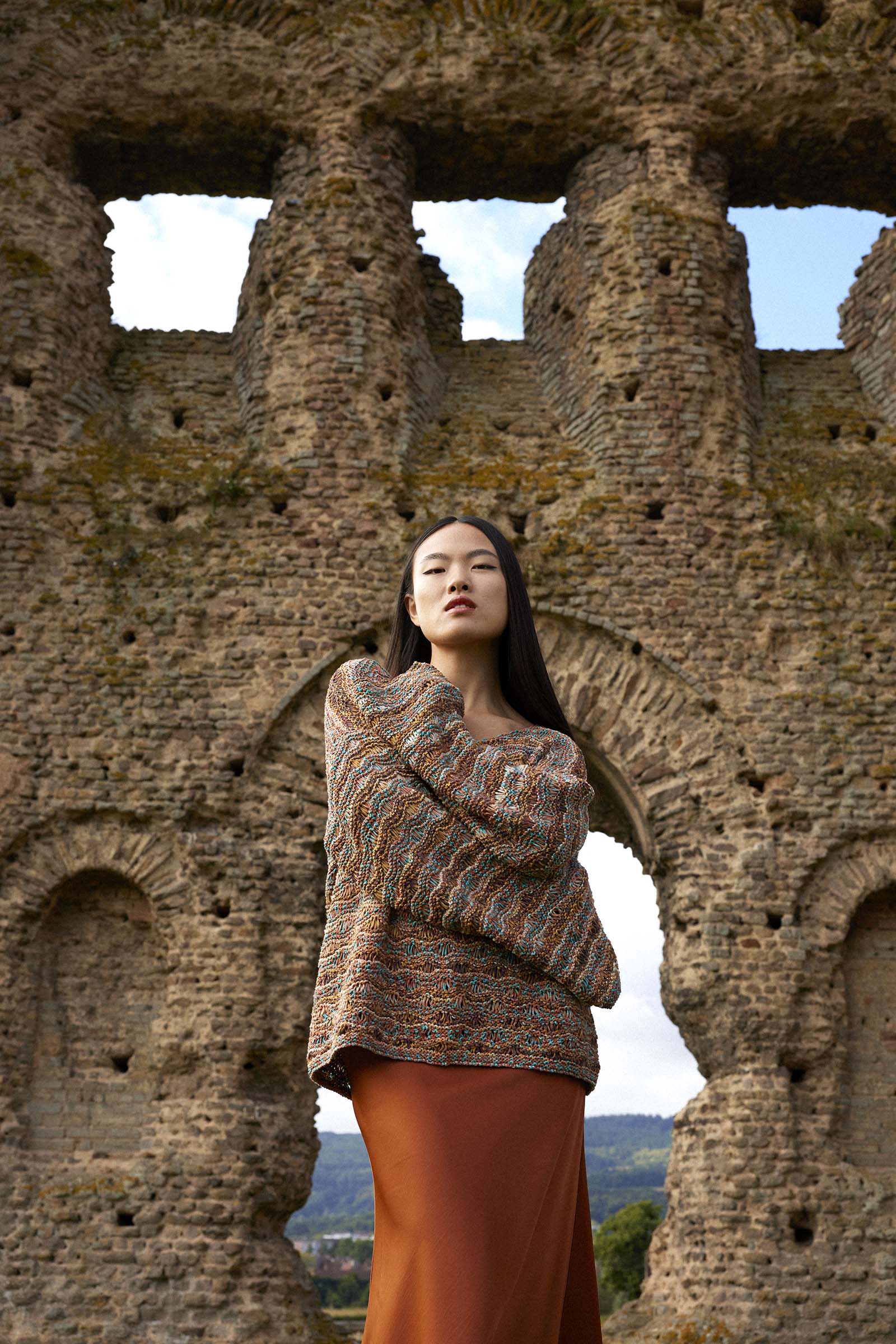 Anleitung Nr. 18737 Pullover aus Artsy  (Lang Yarns Wooladdicts)