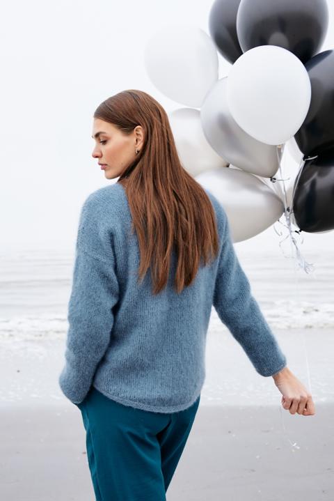 Anleitung Nr. 17653 Pullover aus Silkhair