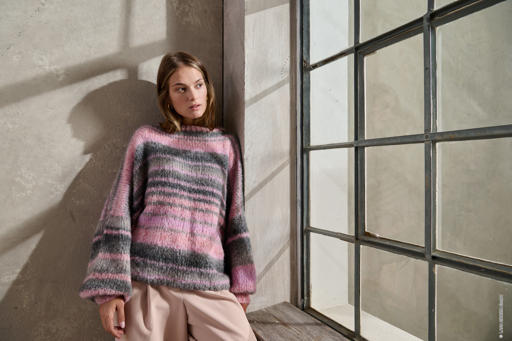Anleitung Nr. 18037 Pullover aus Gigante