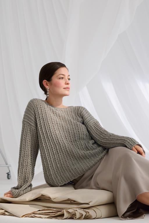 Anleitung Nr. 18533 Pullover aus Summer Cashmere