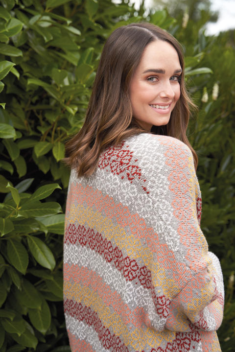 Anleitung Nr. R15376 Jacke "Gardenia" aus Summerlite 4ply