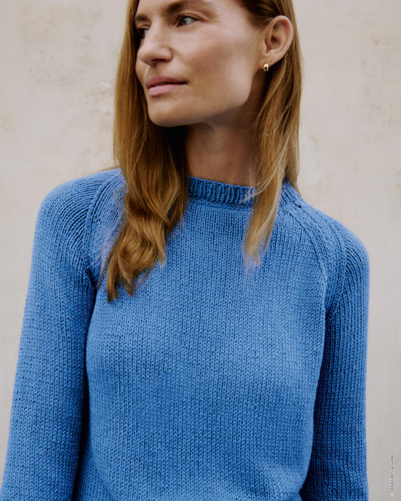 Anleitung Nr. 16491 Raglan-Longpulli aus Dodici