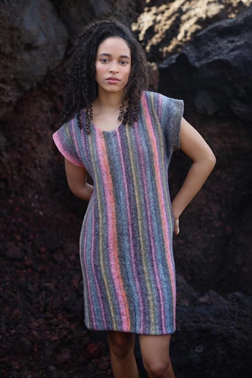 Anleitung Nr. 18598 Kleid aus Gomitolo Mambo