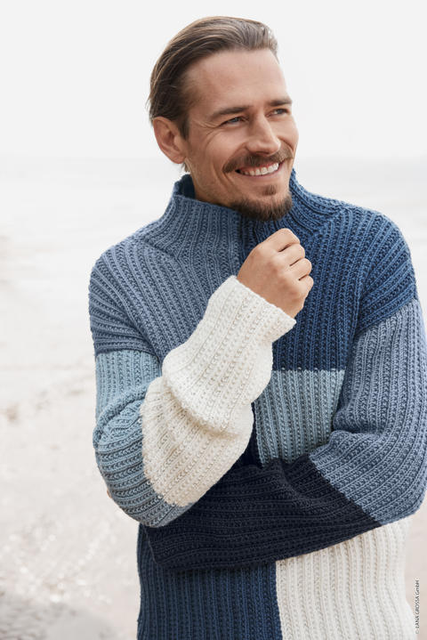 Anleitung Nr. 17752 Pullover aus Cool Wool Big