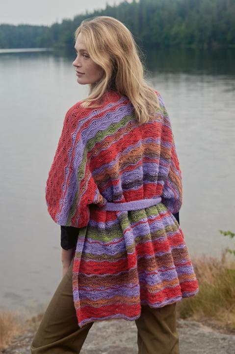 Anleitung Nr. 16044 Poncho aus Gomitolo Tosca
