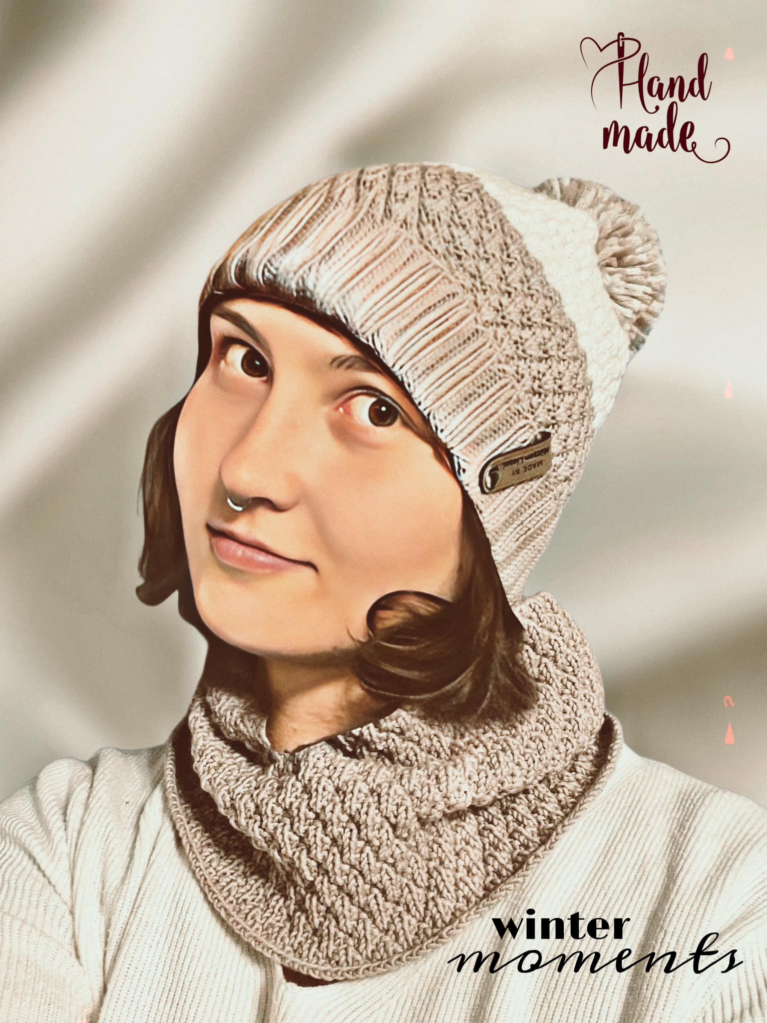 Mütze Elisa aus Elisa Merino 120 (designed by Mützen Liesel)