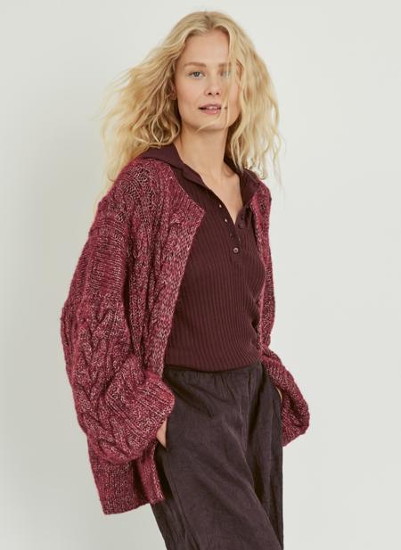 Anleitung Nr. 19231 Cardigan aus Natural Alpaca Pelo