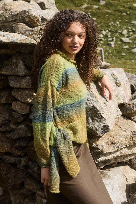 Anleitung Nr. 19107 Pullover aus Gomitolo Gala