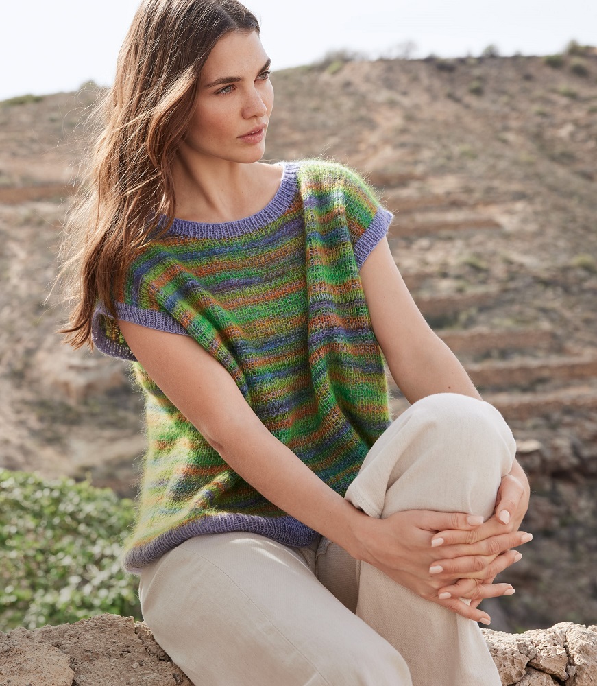 Anleitung Nr. 18452 Top aus Ecopuno & Cottonhair
