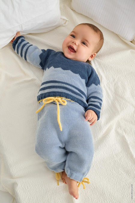 Anleitung Nr. 19321 Hose aus Cool Wool Baby