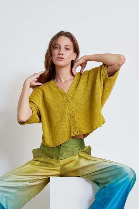 Anleitung Nr. 18386 Jacke "Beniko" aus Ananas (Lang Yarns)