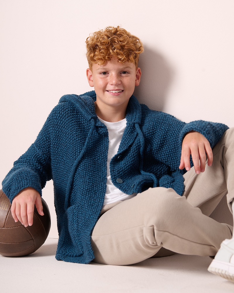 Anleitung Nr. 18100 Jacke aus Cool Merino Big