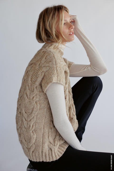 Anleitung Nr. 17273 Pullunder aus Natural Alpaca Pelo