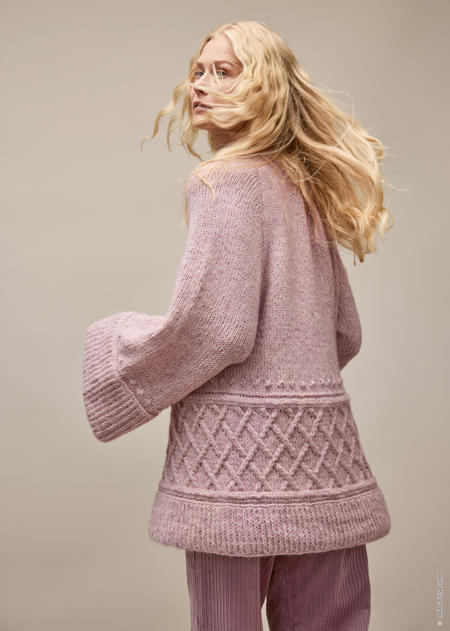 Anleitung Nr. 19224 Pullover aus Natural Alpaca Pelo