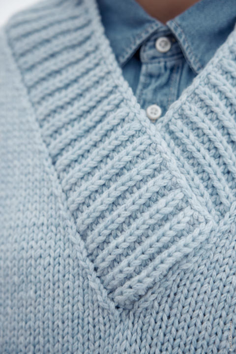 Anleitung Nr. 17650 Slipover aus Cool Merino Big
