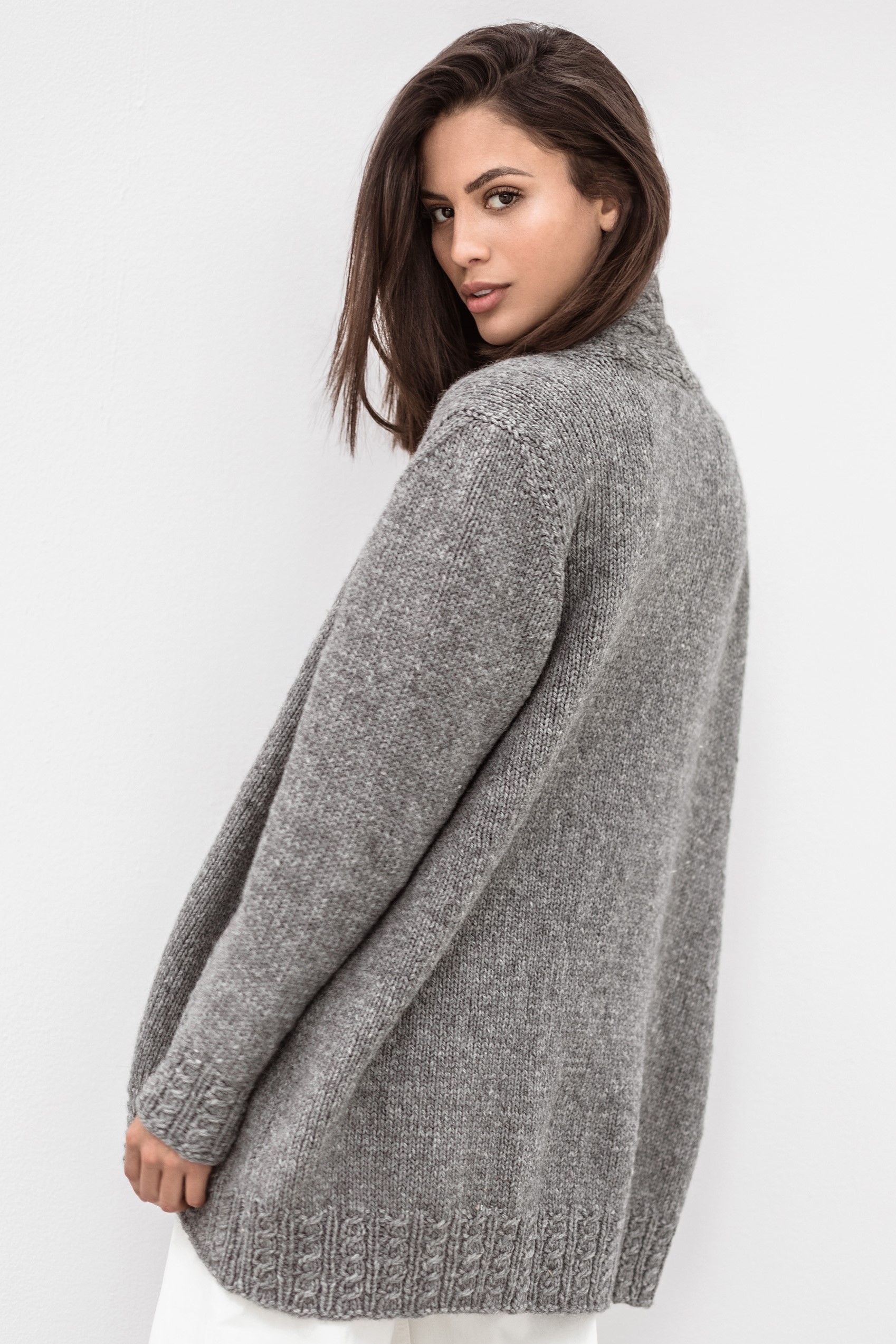Anleitung Nr 16190 Cardigan aus Alta Moda Alpaca
