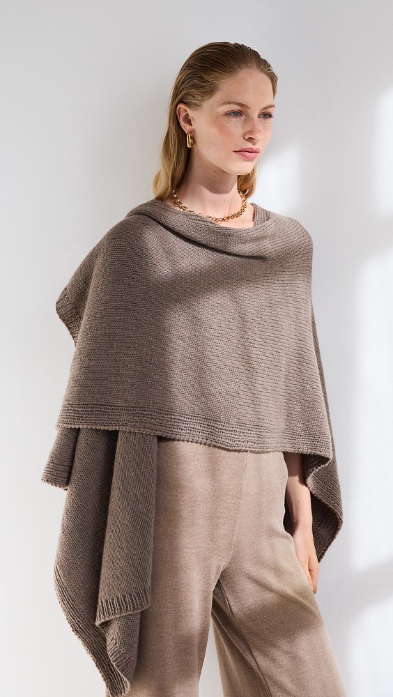 Anleitung Nr. 18014 Poncho aus Cashmere Kiss