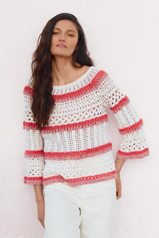 Anleitung Nr. 18640 Pullover aus Summer Cashmere und Maglia
