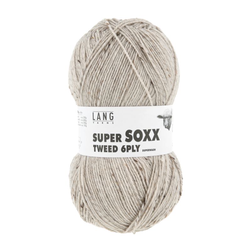 1137.0026 beige (Super Soxx Tweed 6-fach)