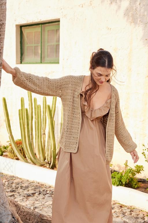 Anleitung Nr. 18418 Cardigan aus Summer Softness
