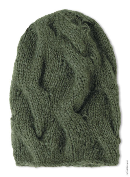 Anleitung Nr. 19238 Mütze aus Mohair di Gio