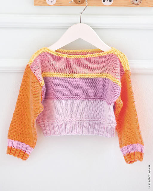 Anleitung Nr. 18710 Pullover aus Soft Cotton