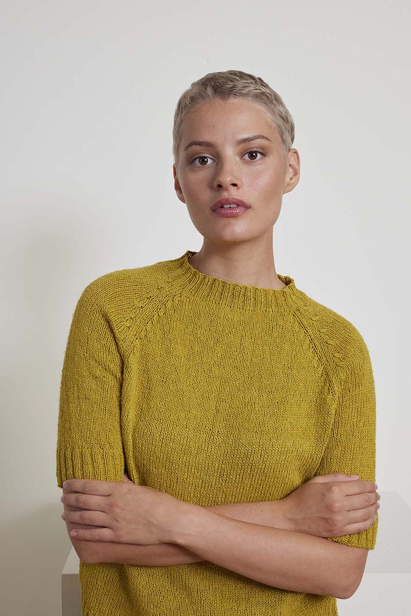 Anleitung Nr. 18387 Kurzarmpullover "Nieves" aus Ananas (Lang Yarns)