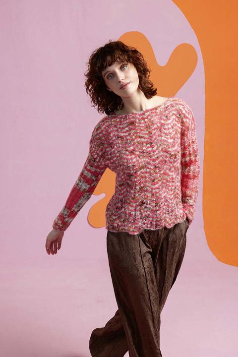 Anleitung Nr 17701 Pullover "Nozomi" aus Muse