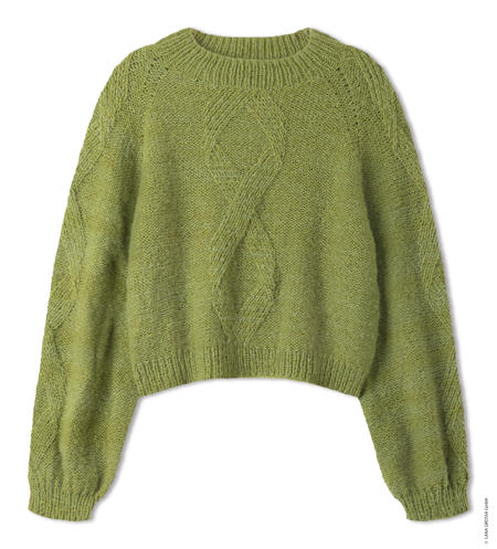 Anleitung Nr. 19239 Raglan-Pullover aus Nebbia