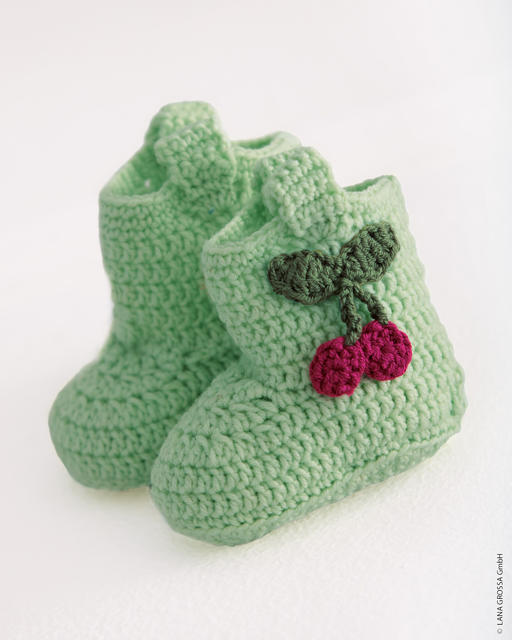 Anleitung Nr. 18702 Stiefelchen aus Cool Wool & Elastico