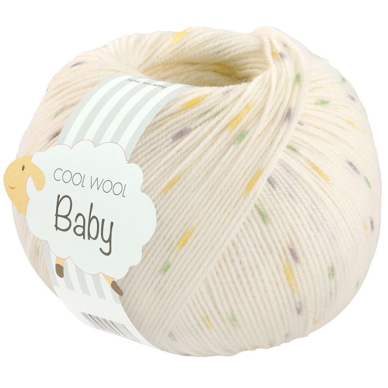 368 Weiß/Zitrusgelb/Hellgrau (CW Baby Print)