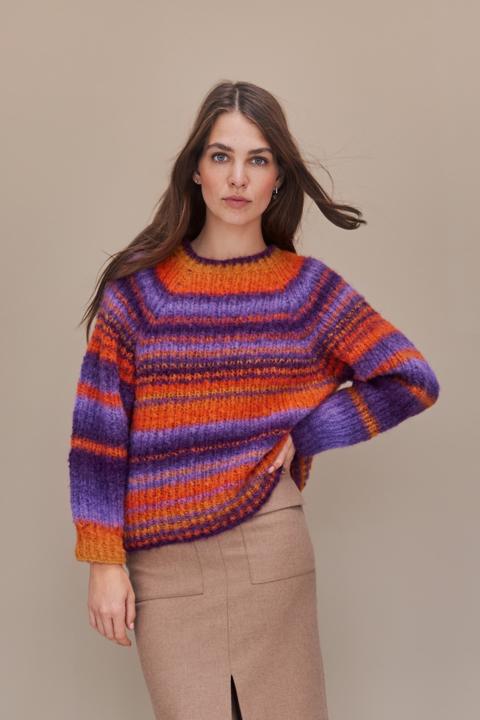 Anleitung Nr. 17677 Topdown-Pullover aus Gigante