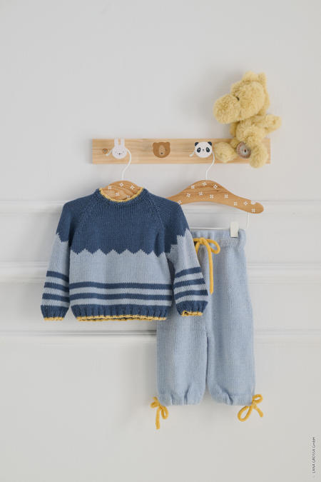 Anleitung Nr. 19321 Hose aus Cool Wool Baby