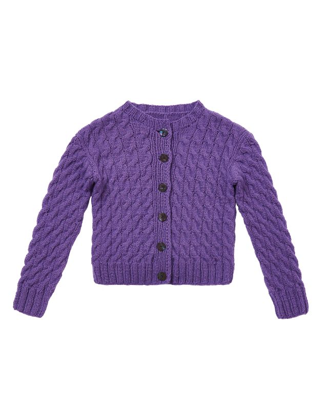Anleitung Nr. 16909 Zopfjacke aus Brigitte No. 2 (Lana Grossa)
