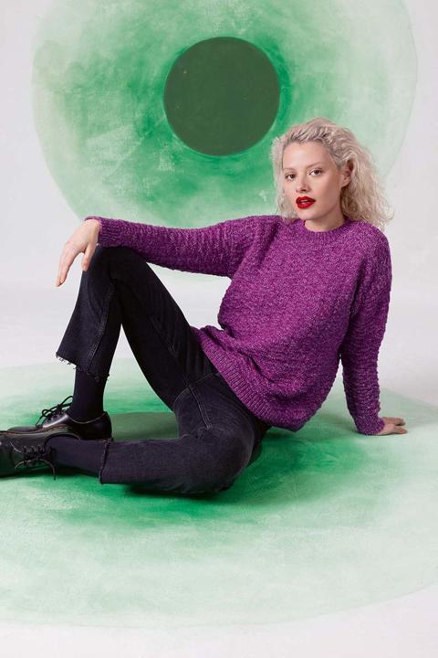 Anleitung Nr 17716 Pullover "Hayley" aus Fortuna