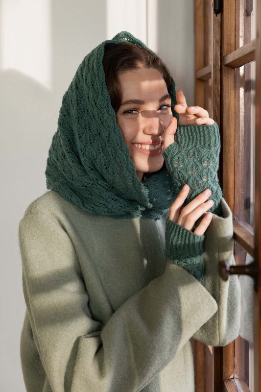 Anleitung Nr. 18556 Loop aus Cashmere Lace (Lang Yarns)
