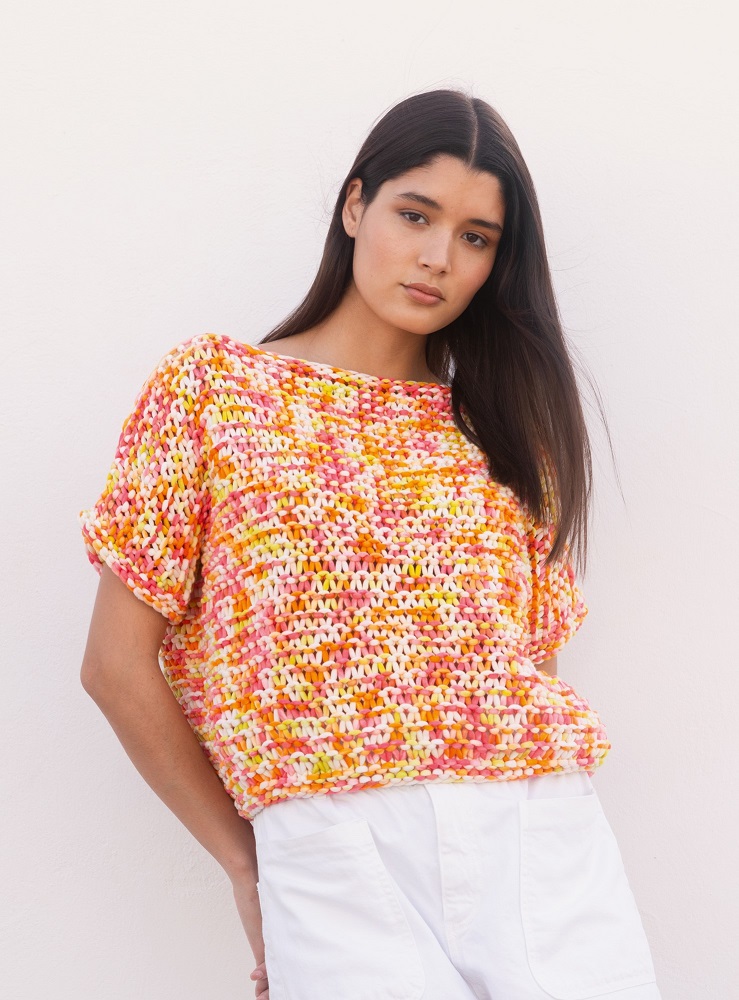 Anleitung Nr. 18482 Kurzarmpullover aus Gelato