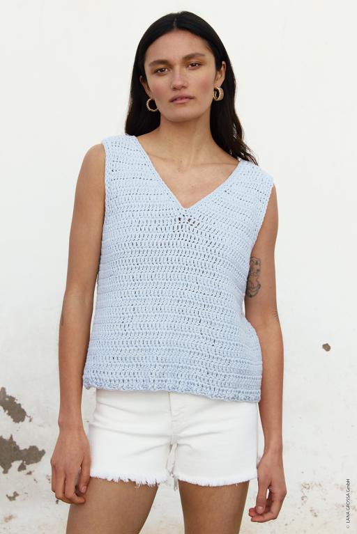 Anleitung Nr. 18637 Top aus Natural Cotton