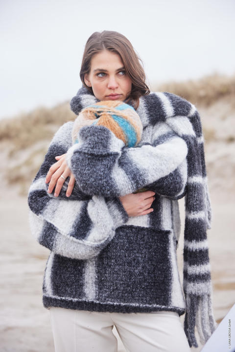 Anleitung Nr. 17662 Pullover aus Gigante