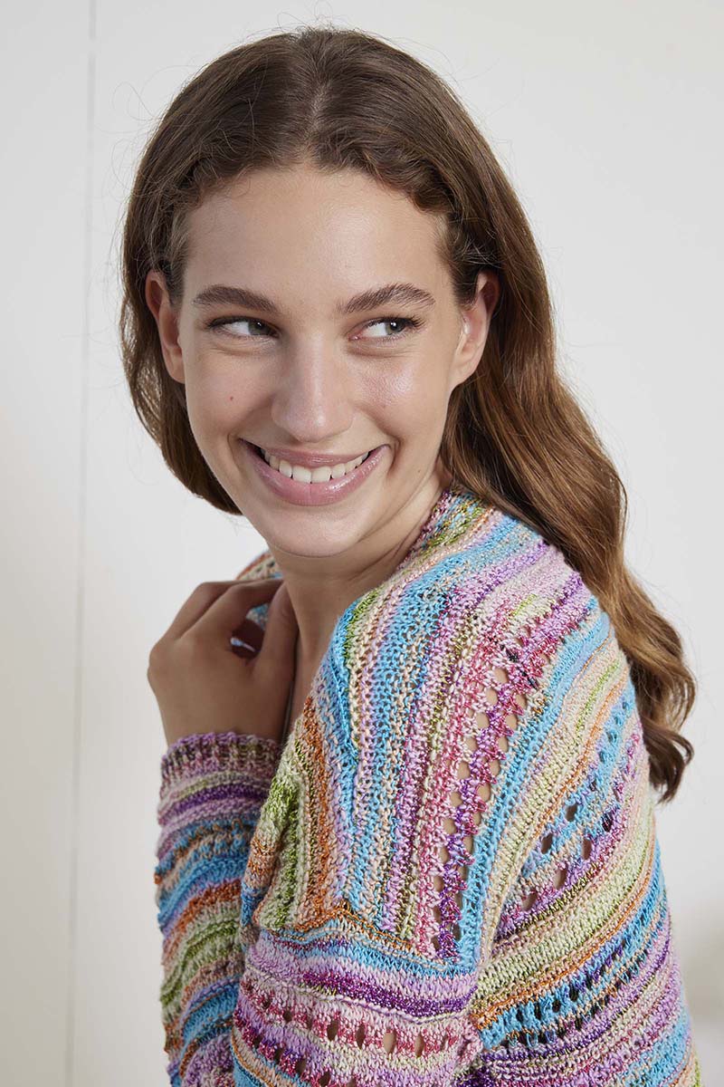 Anleitung Nr. 18375 Jacke "Andren" aus Fiesta (Lang Yarns)