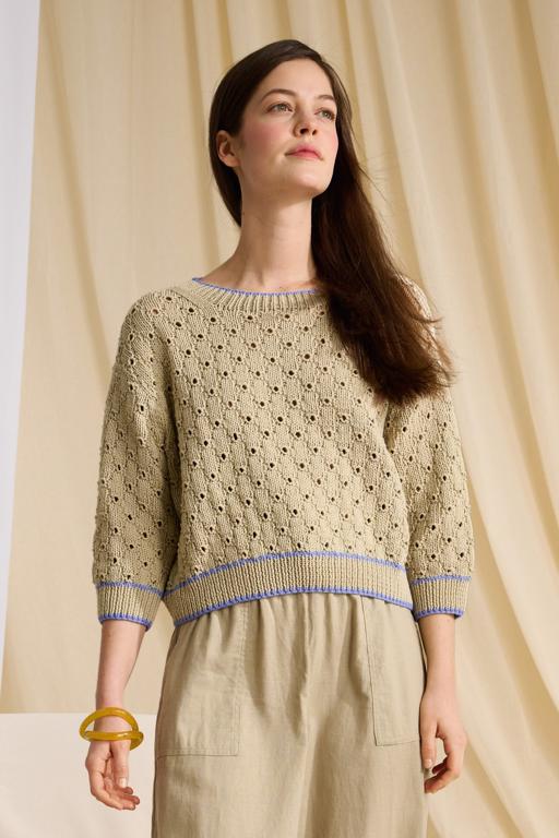 Anleitung Nr. 18529 Pullover aus Promessa