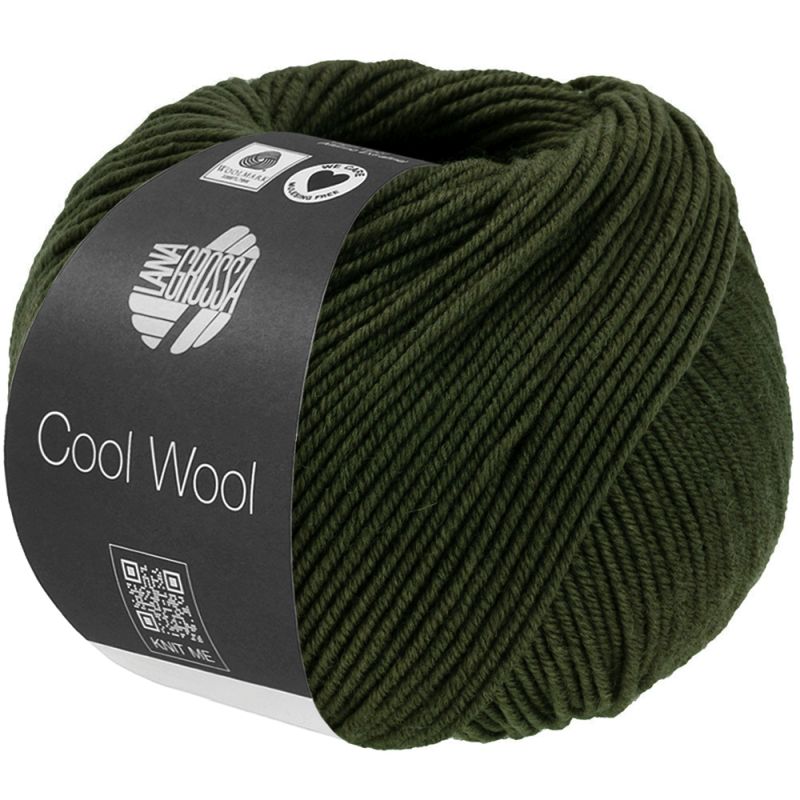 1495 lodengrün meliert (Cool Wool Melange)