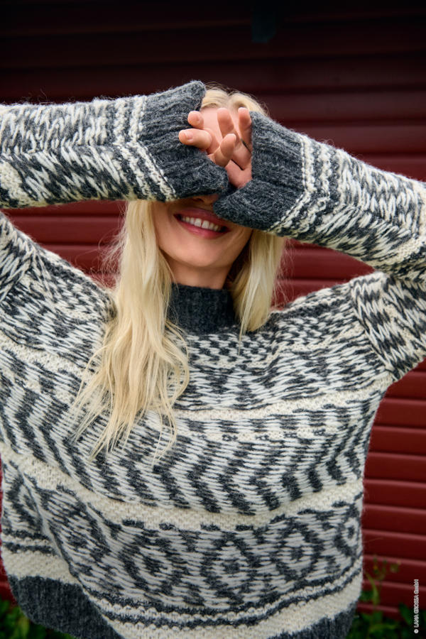 Anleitung Nr. 17862 Norwegerpullover aus Airy