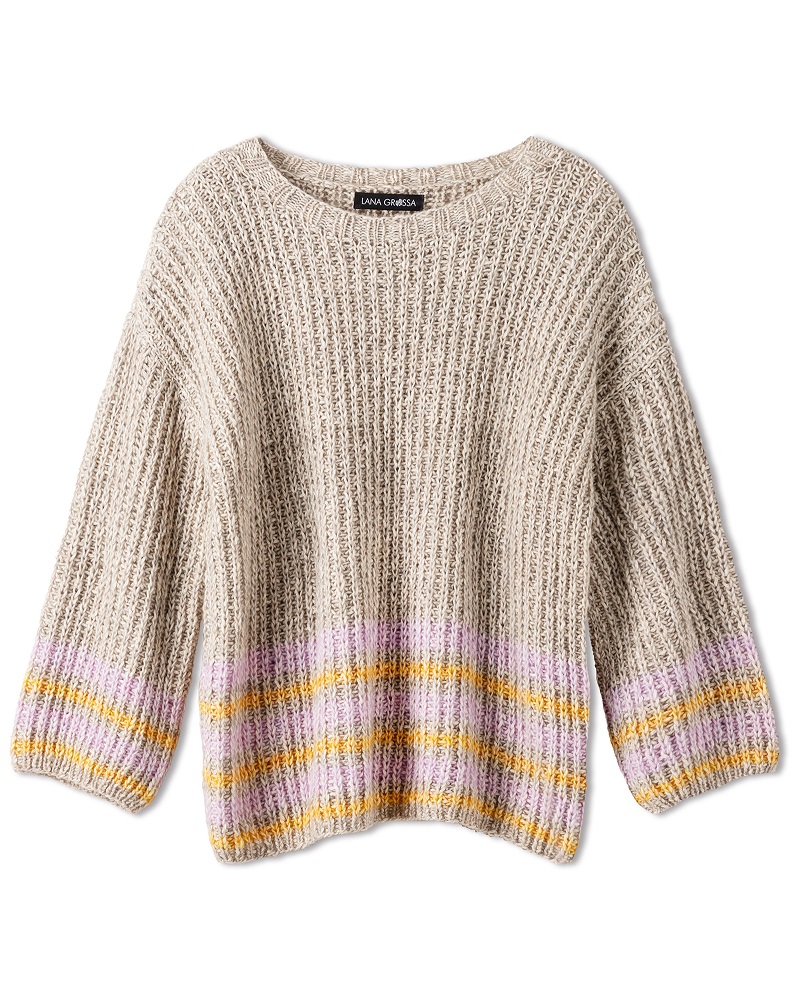 Anleitung Nr. 18305 Pullover aus Bottoni