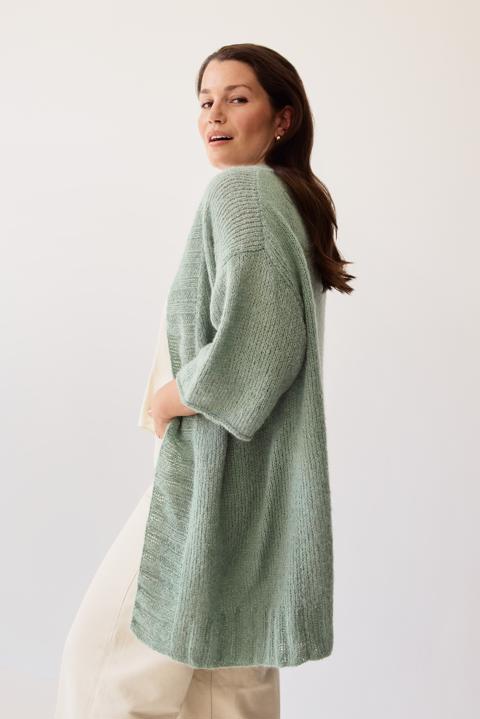 Anleitung Nr. 17735 Cardigan aus Setasuri