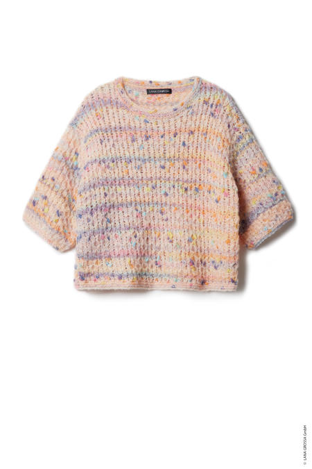 Anleitung Nr. 18934 Kurzarm-Pullover aus Cassata