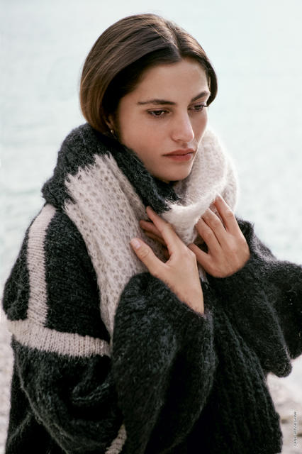 Schal aus Mohair Moda